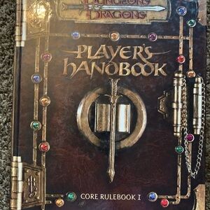 Dungeons & Dragons Player's Handbook – Core Rulebook I (2000, Hardcover)